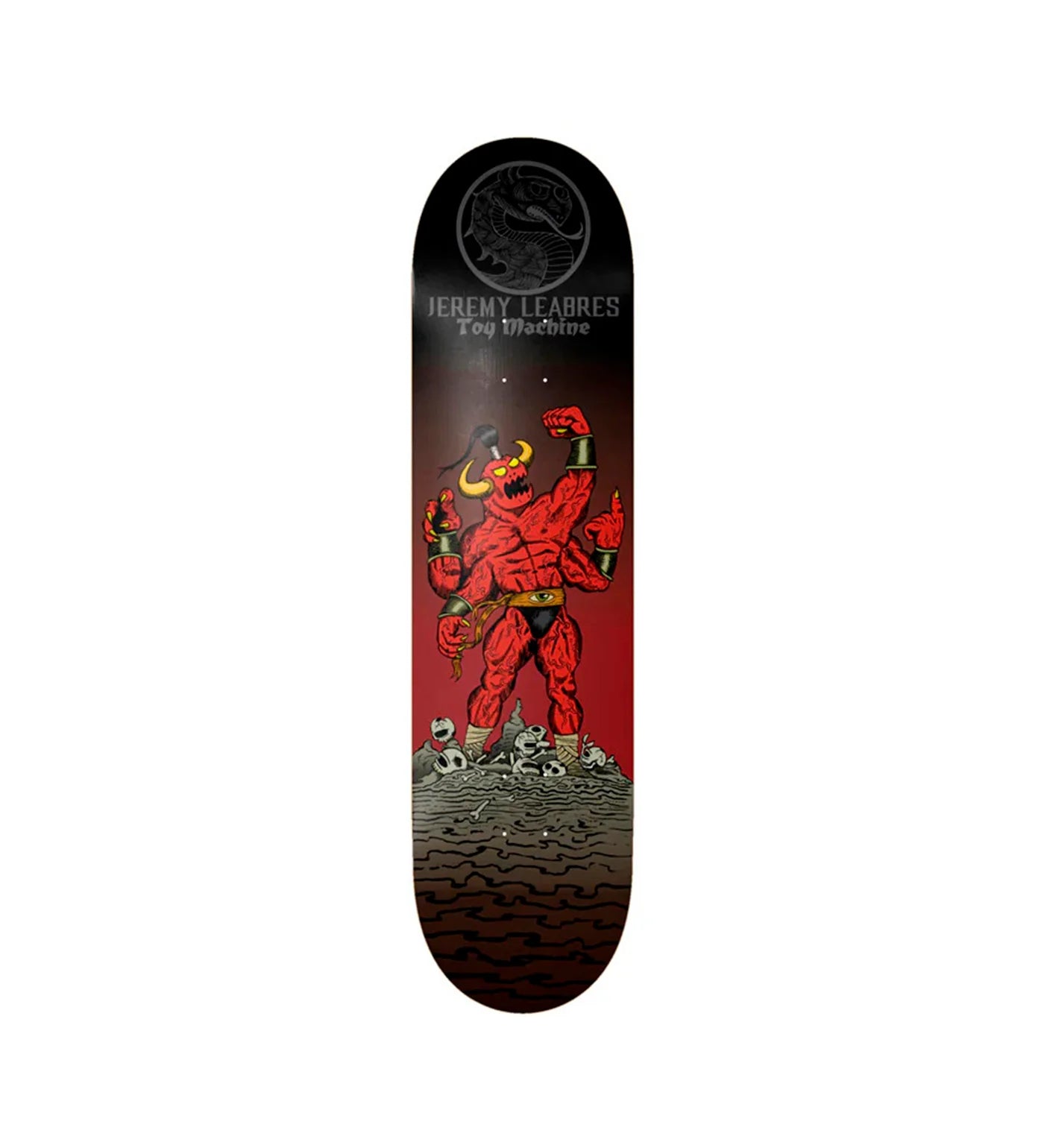 TOY MACHINE - LEABRES DEATH FIGHT DECK (8.25)