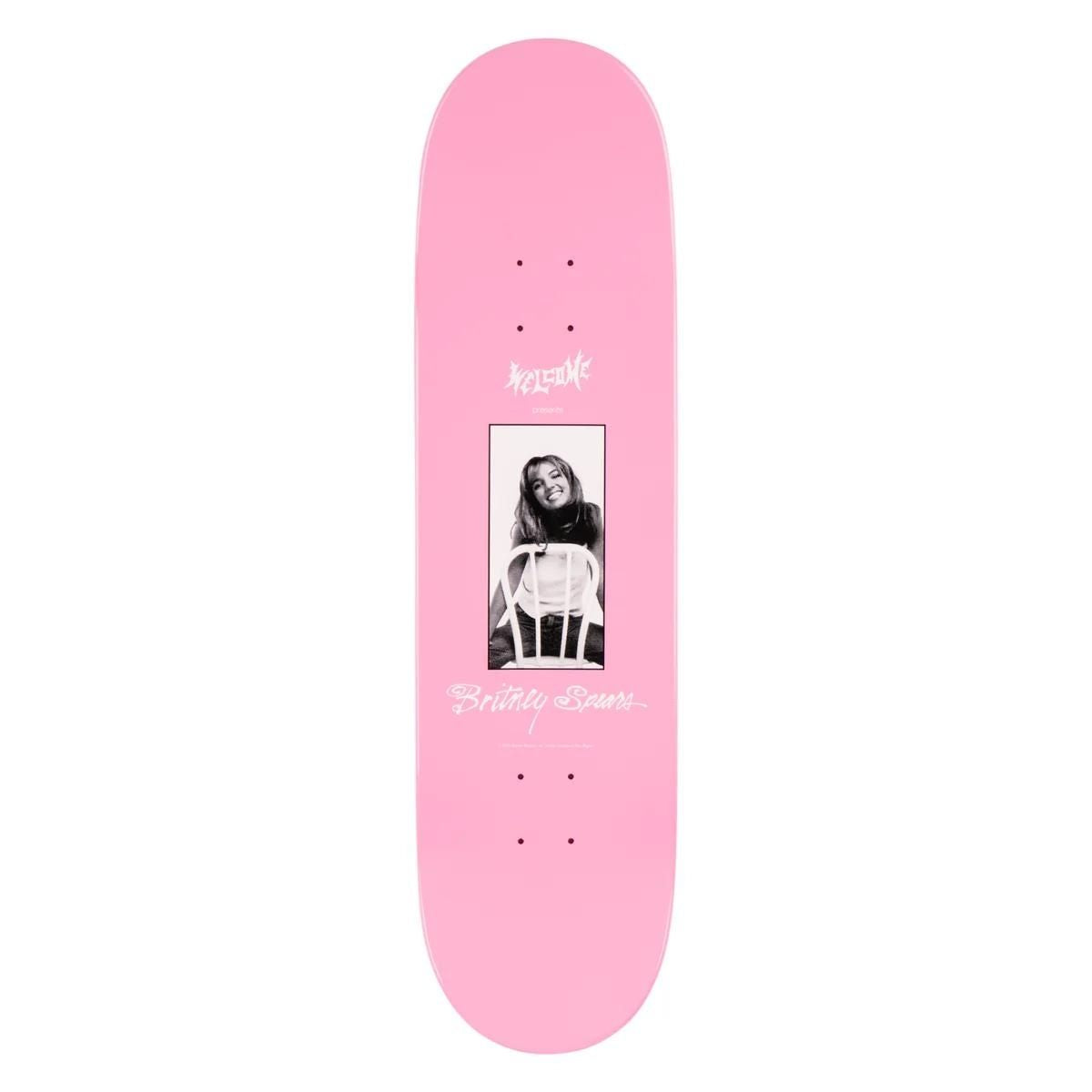 Britney Spears X Welcome - Baby One More Time on Popsicle - Pink Glitter - 8.5"