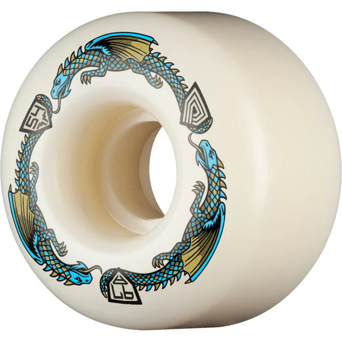 POWELL PERALTA - DRAGON FORMULA WHEELS V4 97A BLUE (54MM X 34MM)