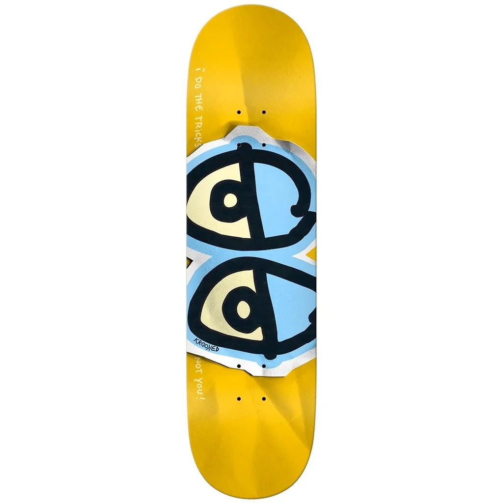 KROOKED DBX EYES BLUE 8.38"