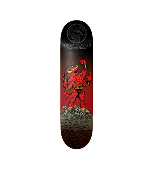 TOY MACHINE - LEABRES DEATH FIGHT DECK (8.25)