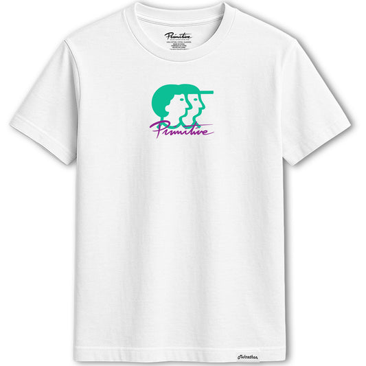 Primitive x Mehrathon Northern Lights White Tee