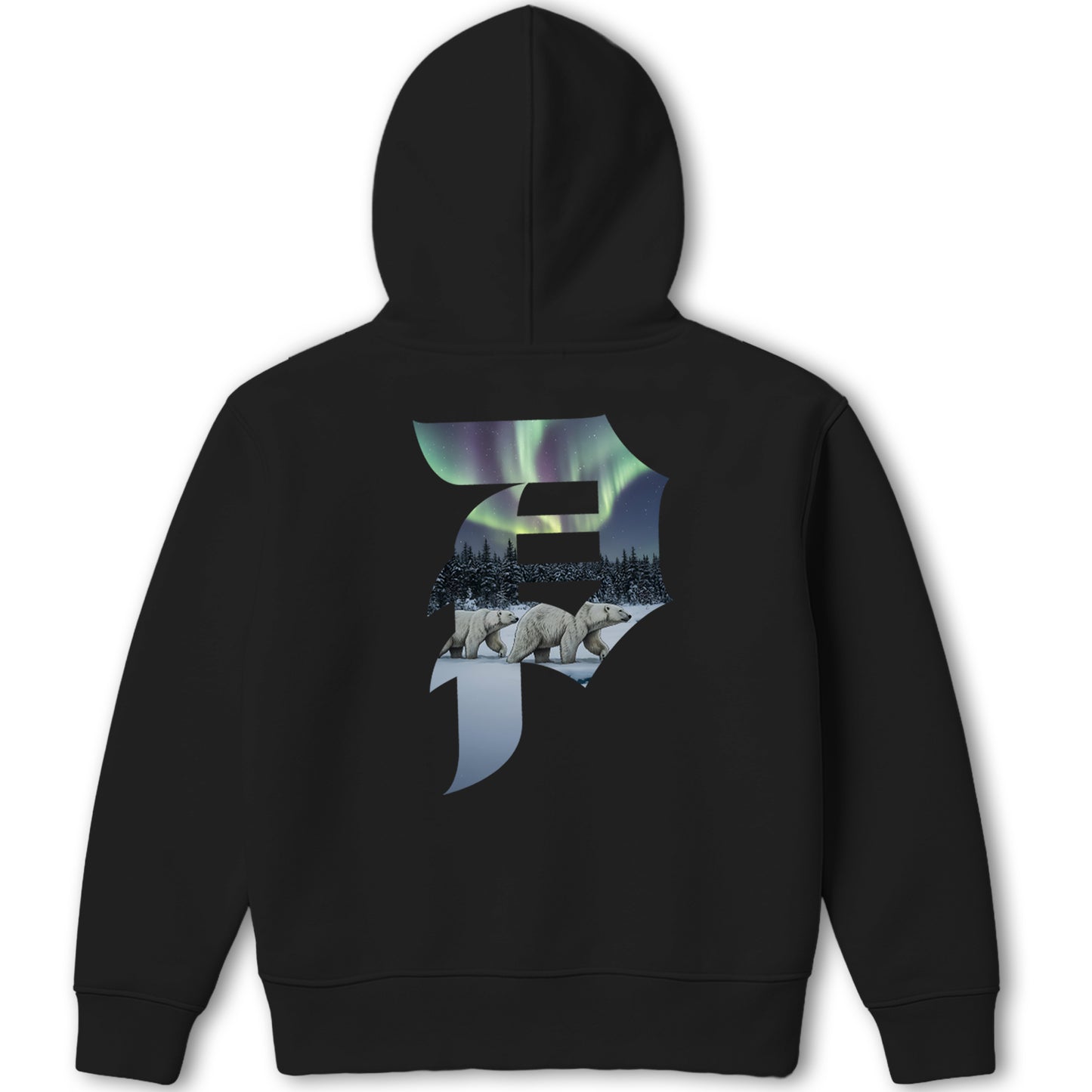 Primitive x Mehrathon Northern Lights Black Hoodie