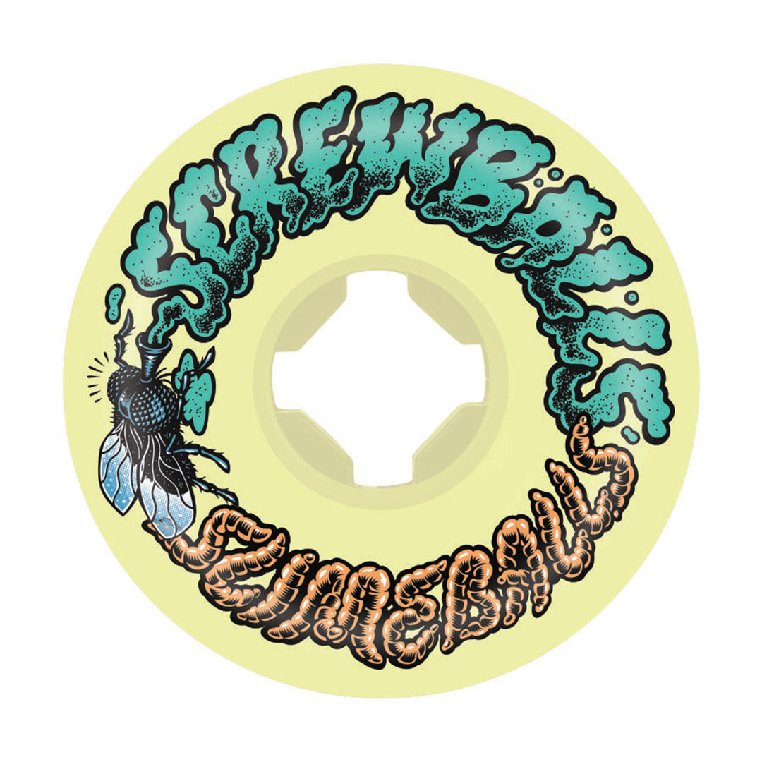 SLIME BALLS WHEELS SCREW BALLS SPEED BALLS YELLOW 99A 54mm