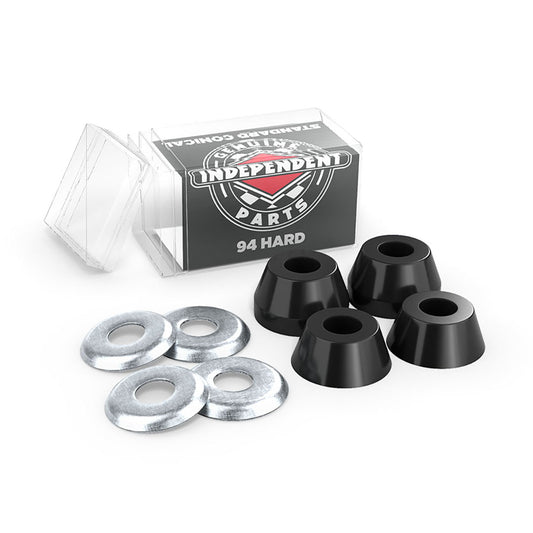 INDY BUSHINGS STD CON HARD BLK