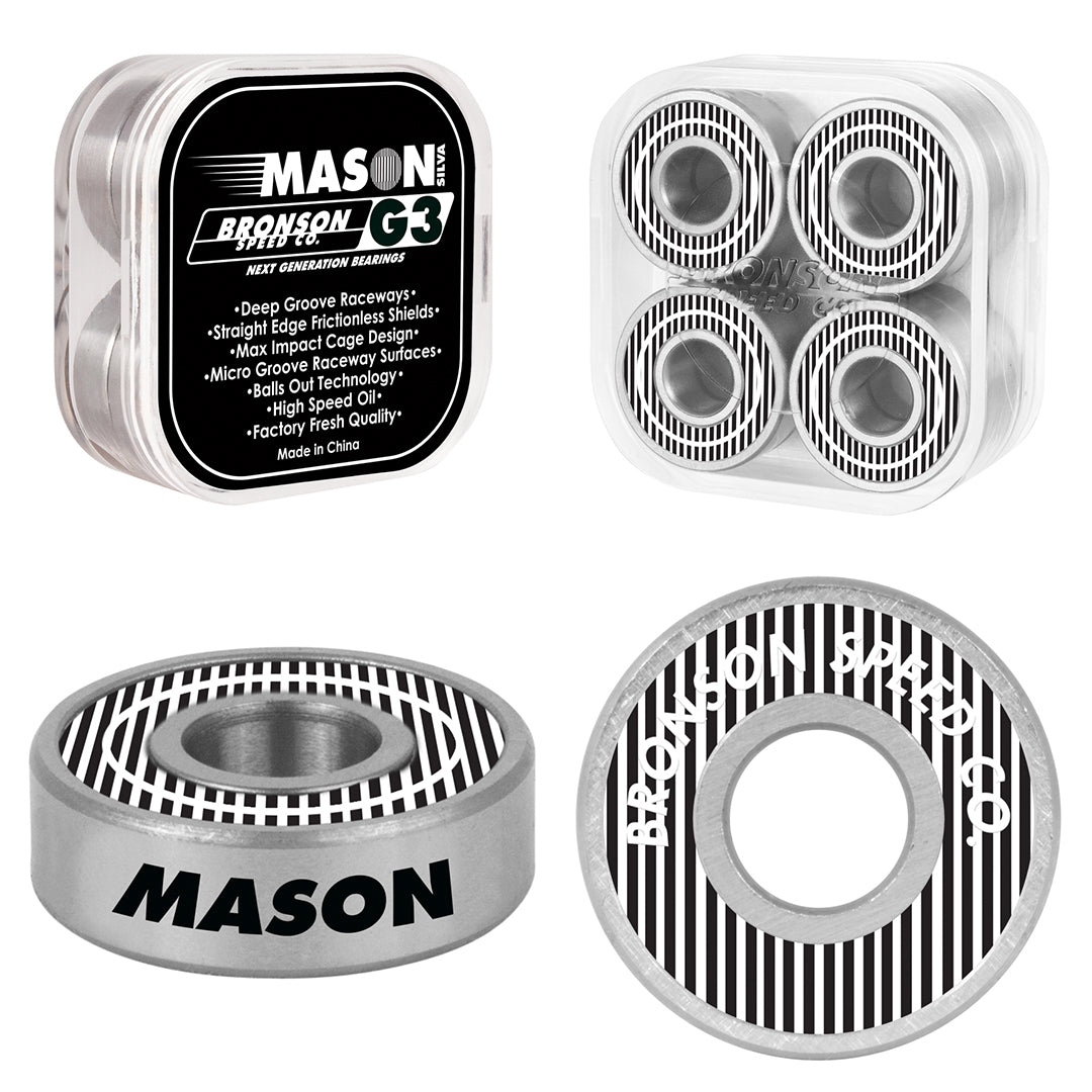 Mason Silva G3 Bronson Skateboard Bearings