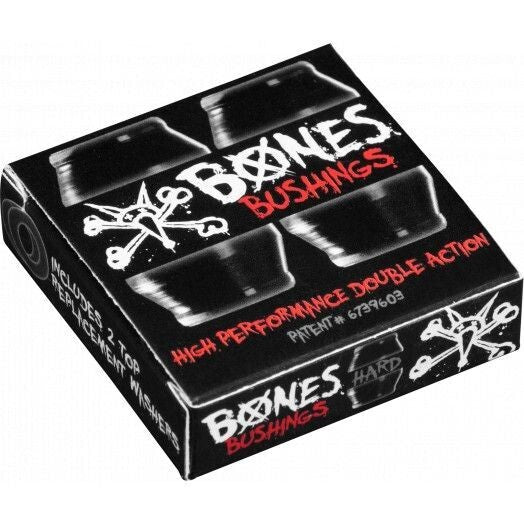 BONES BUSHINGS - HARD BLACK (96A)