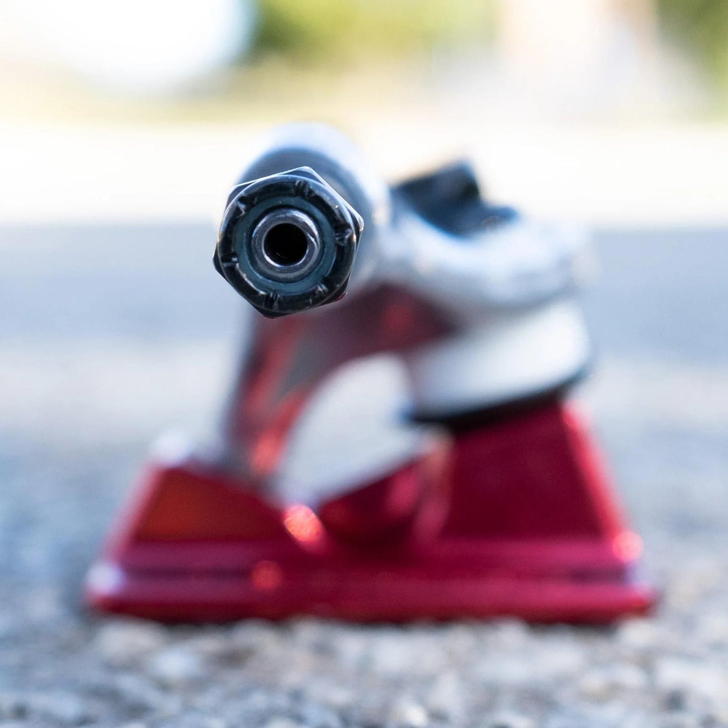 Independent Stage 11 Forged Hollow BTG Summit Silver Ano Red