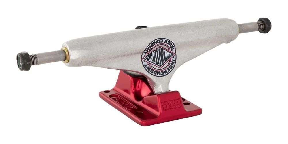 Independent Stage 11 Forged Hollow BTG Summit Silver Ano Red