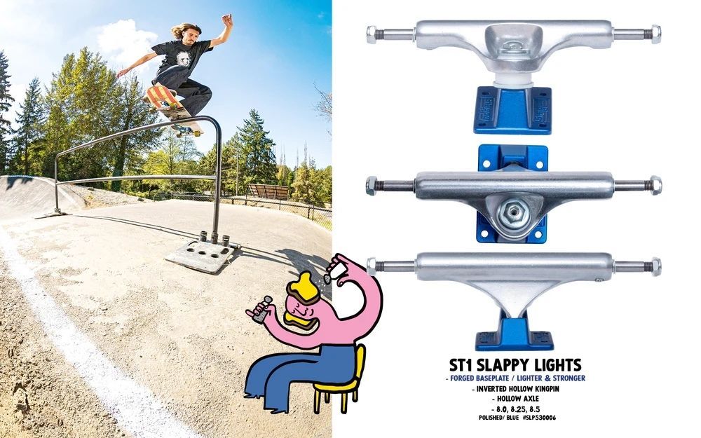 Slappy - ST1 Lights Blue Trucks