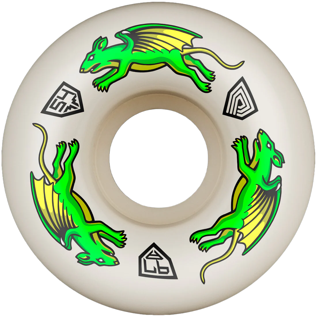 POWELL PERALTA - NANO-RATS DRAGON FORMULA WHEELS 97A (54 X 34)