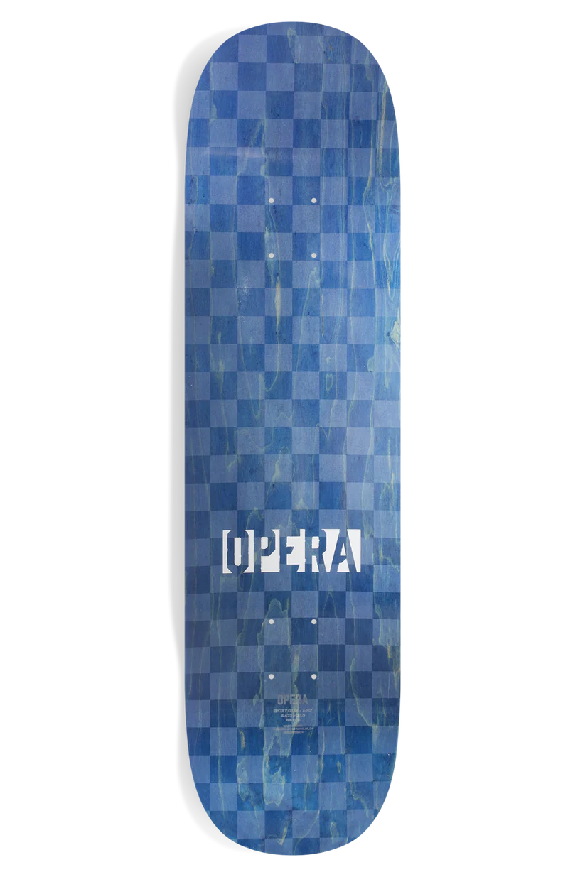 OPERA - EVIL EYE SYMMETRICAL  EX7 POP SLICK DECK 8.25"
