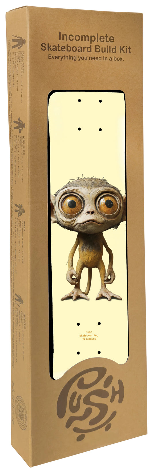 PUSH - LIL CHIMP FP INCOMPLETE 7.25"