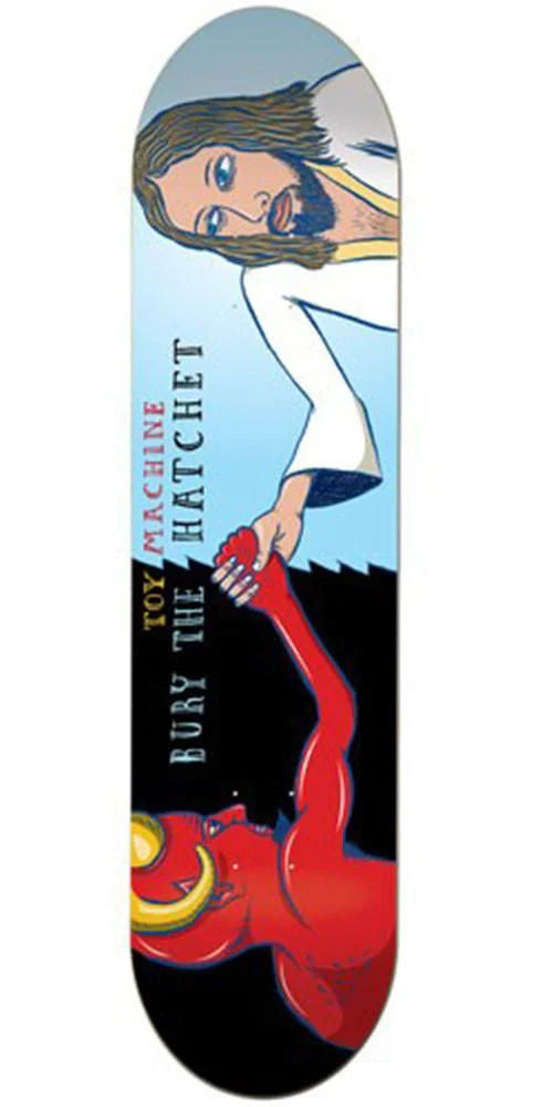 TOY MACHINE DECK - BURY THE HATCHET 8"