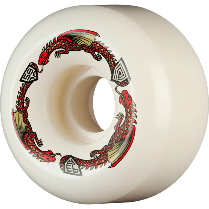 POWELL PERALTA - DRAGON FORMULA WHEELS RB2 93A RED (58MM X 33MM)