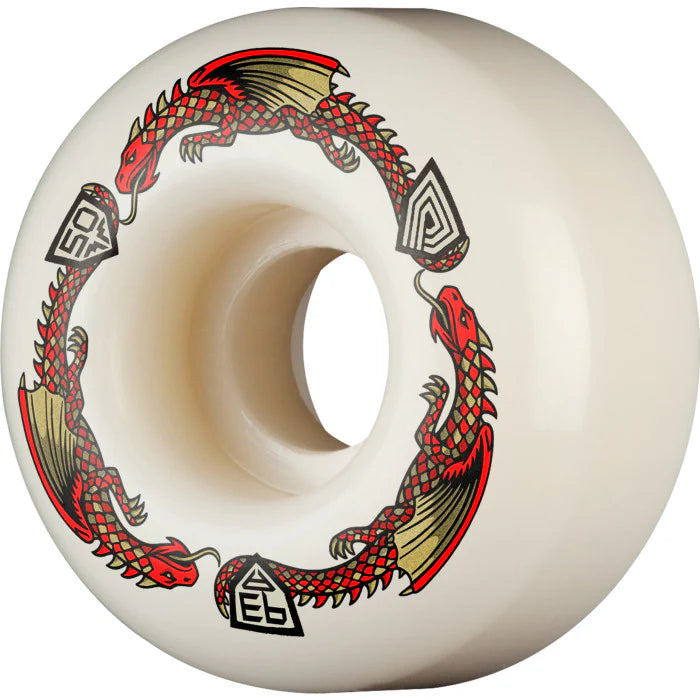 POWELL PERALTA - DRAGON FORMULA WHEELS V1 93A RED (50MM X 30MM)