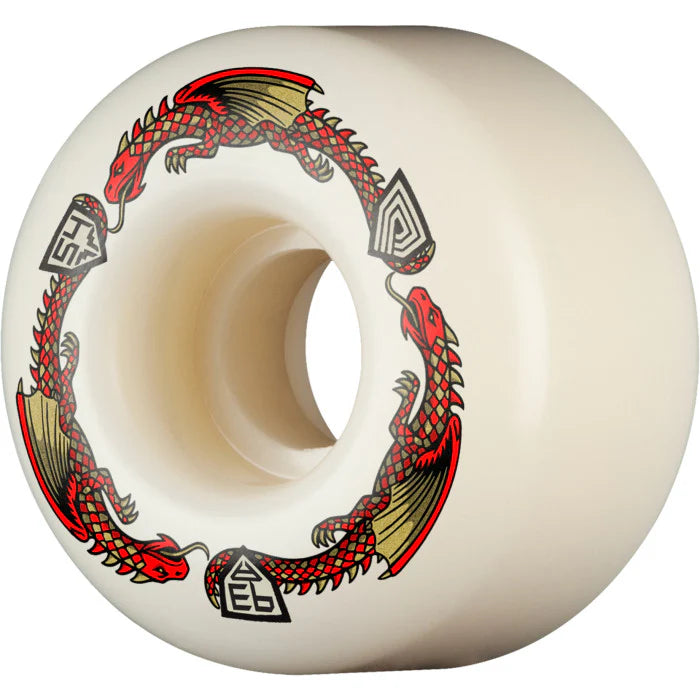 POWELL PERALTA - DRAGON FORMULA WHEELS V4 93A RED (54MM X 34MM)
