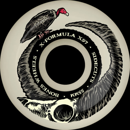 BONES WHEELS - XF FLOOR HORNS V5 SIDECUT 97A (55)