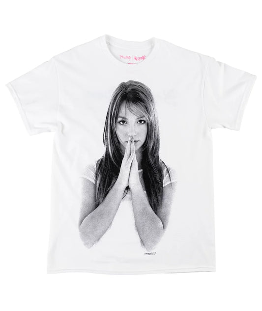 Britney Spears X Welcome - Believe Tee - White