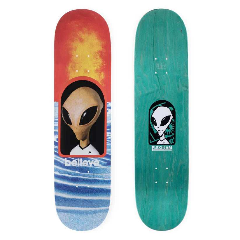 Alien Workshop Deck -Believe Reality PLEXI LAM 8.25"