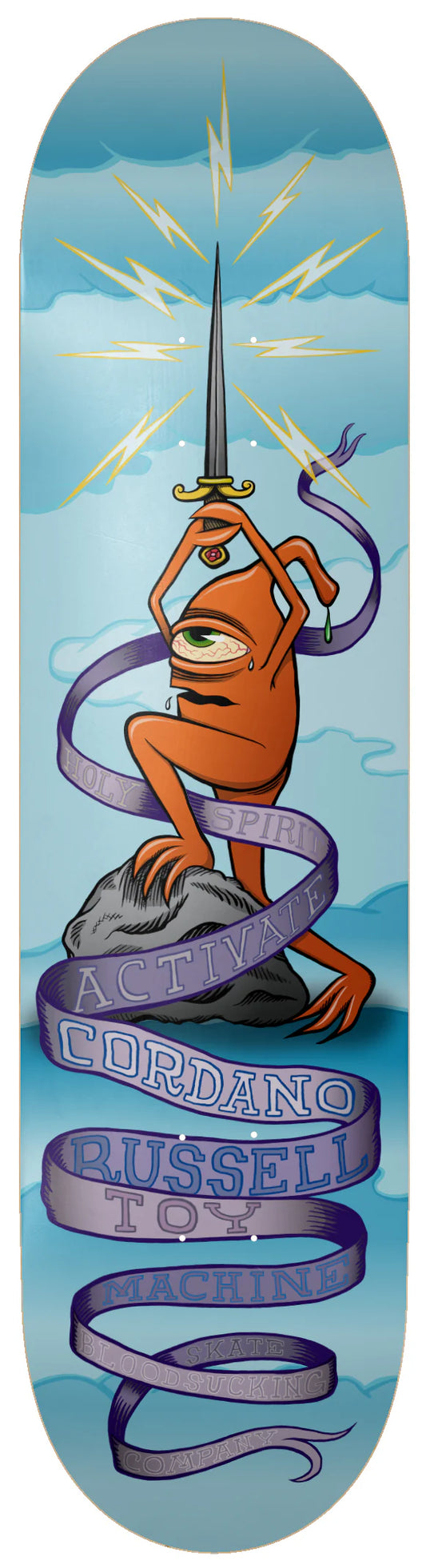 TOY MACHINE - RUSSEL ACTIVATE DECK 8.25"
